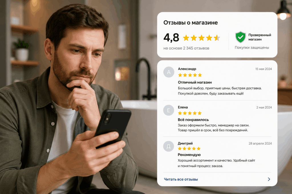 Выбор интернет магазина
