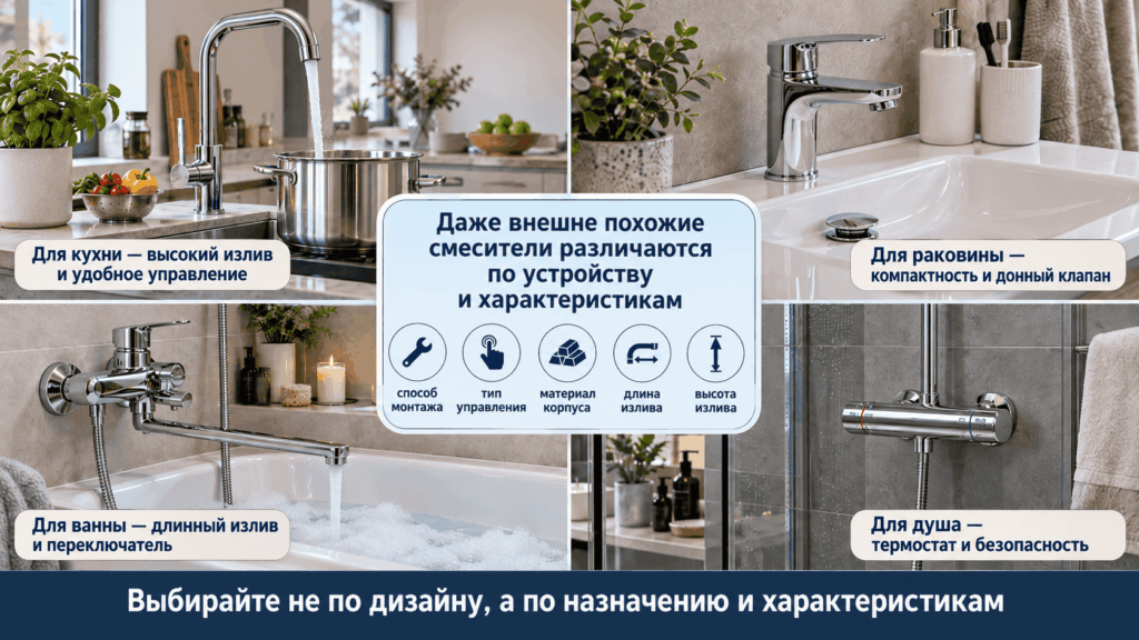 Смесители для дома