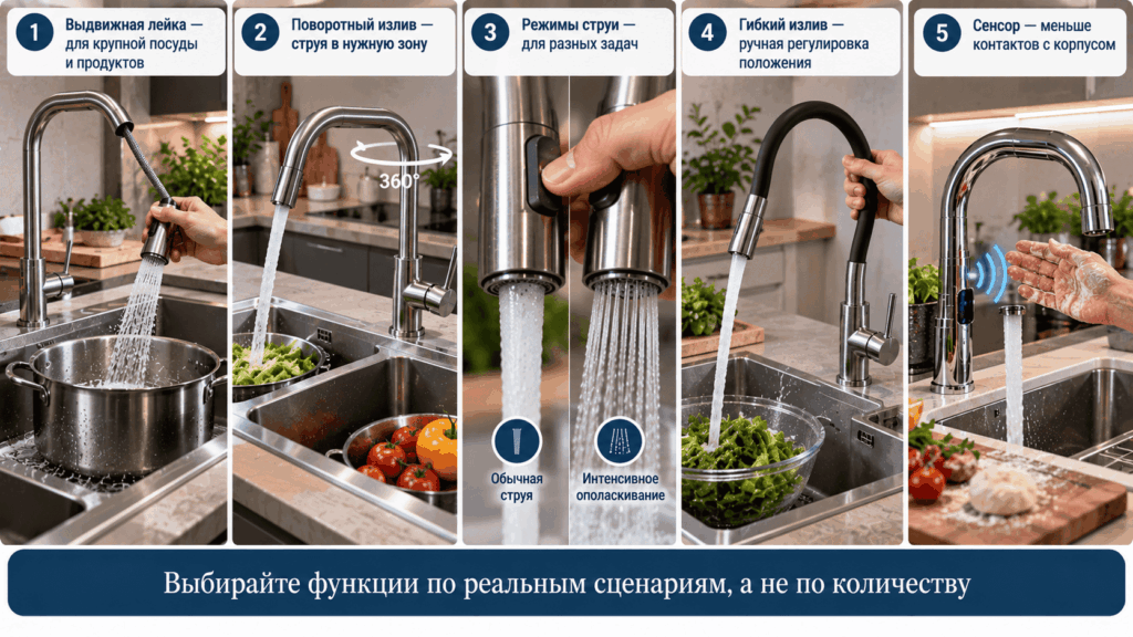 Какие функции действительно полезны на кухне