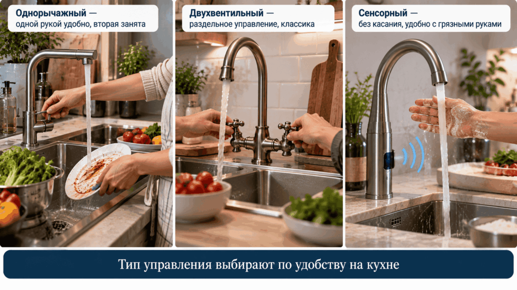 Какой тип управления выбрать